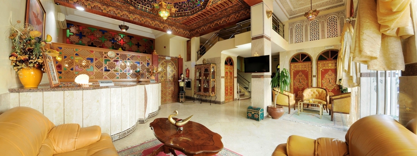 Imagen de los interiores del Hotel Perla, Fez. Foto 16
