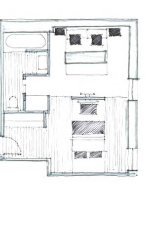 Imagen de la habitación del Hotel Perry Street. Foto 5