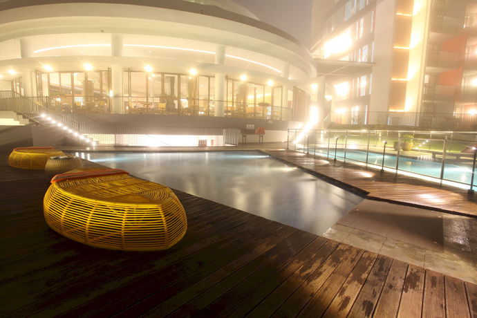 Imagen del bar/restaurante del Hotel Pesona Alam Resort And Spa. Foto 3