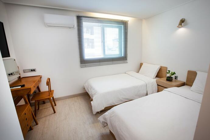 Imagen de la habitación del Hotel Petercat Sinchon Hongdae. Foto 16