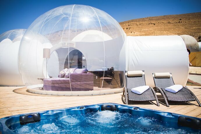 Imagen de la habitación del Hotel Petra Bubble Luxotel. Foto 20