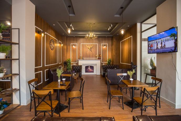 Imagen del bar/restaurante del Hotel Pharma. Foto 4