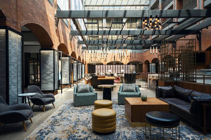 Imagen de los interiores del Hotel Philadelphia Marriott Old City. Foto 19