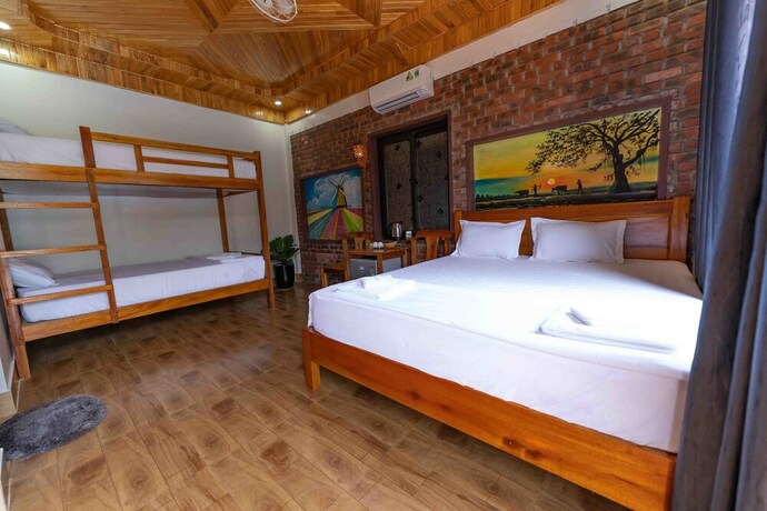 Imagen de la habitación del Hotel Phong Nha Hillside View Bungalow. Foto 25