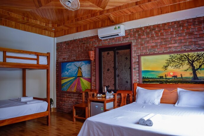 Imagen de la habitación del Hotel Phong Nha Hillside View Bungalow. Foto 27