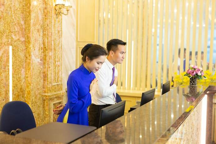 Imagen de los interiores del Hotel Phuc Anh Sam Son Hotel. Foto 17