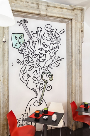 Imagen del bar/restaurante del Hotel Piazza Bellini and Apartments. Foto 3