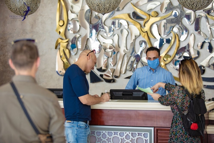 Imagen de los interiores del Hotel Pickalbatros White Beach Resort - Hurghada. Foto 19