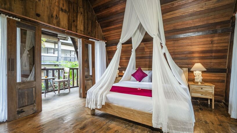 Imagen de la habitación del Hotel Picturesque Private Joglo Villa Near Monkey Forest. Foto 16