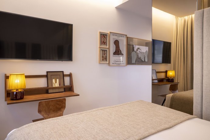 Imagen de la habitación del Hotel Pilgrim, Barrio Latino-Pante&oacute;n. Foto 3