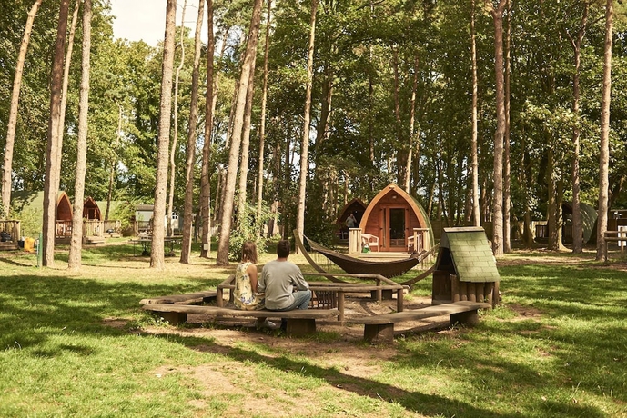 Imagen de los exteriores del Hotel Pinewood Camping Pods - At Port Lympne Reserve. Foto 12