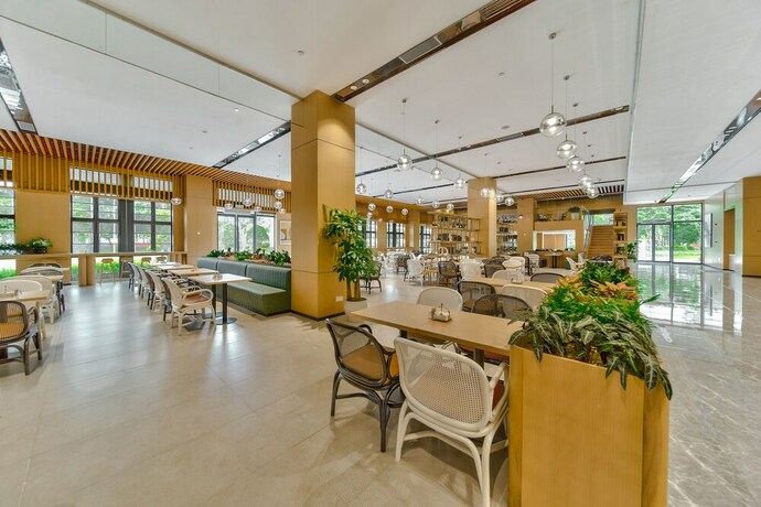 Imagen del bar/restaurante del Hotel Ping Yue Guo Ji Jiu Dian. Foto 6