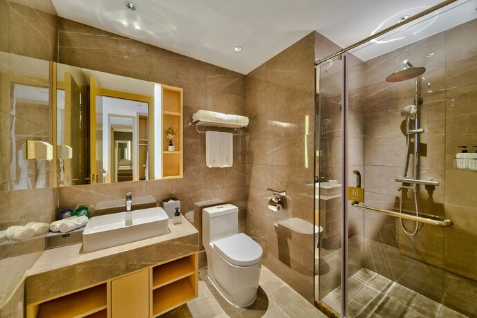 Imagen de la habitación del Hotel Ping Yue Guo Ji Jiu Dian. Foto 14