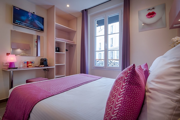 Imagen de la habitación del Hotel Pink, Bercy-Gare de Lyon. Foto 8