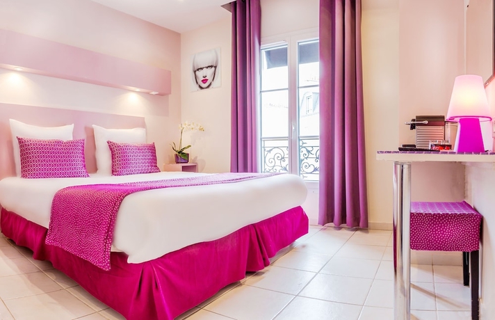 Imagen general del Hotel Pink, París. Foto 1