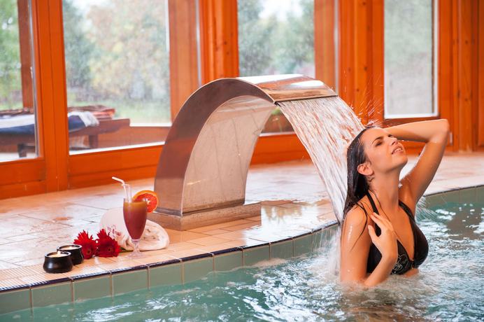 Imagen de la piscina del Hotel Piroska. Foto 17