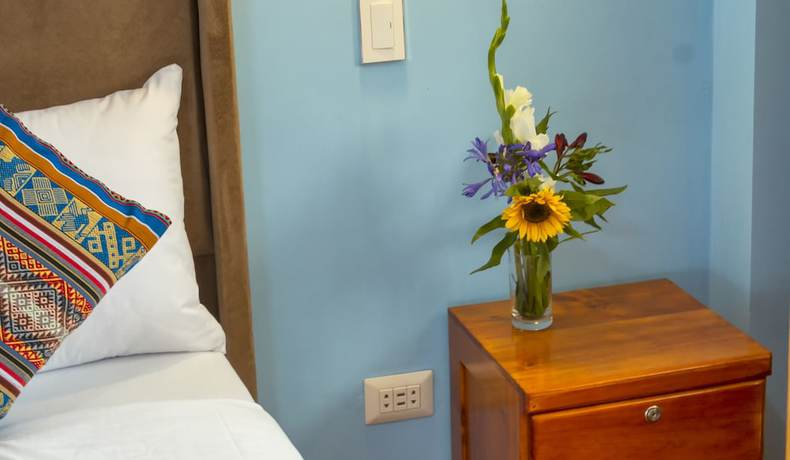 Imagen de la habitación del Hotel Pisonay. Foto 9