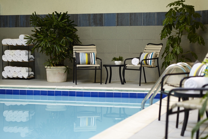 Imagen de la piscina del Hotel Pittsburgh Marriott North. Foto 16