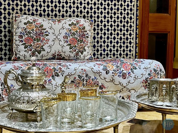 Imagen del bar/restaurante del Hotel Plaisance, Meknes . Foto 2