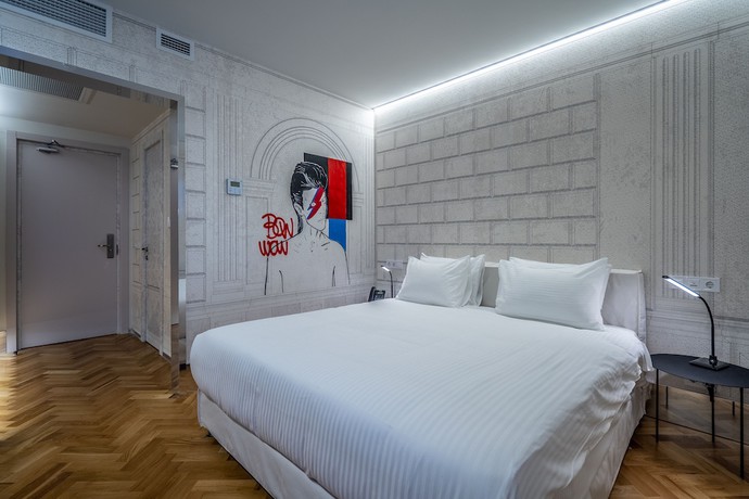 Imagen de la habitación del Hotel Platforma Design. Foto 7