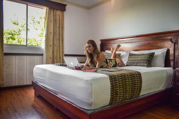 Imagen de la habitación del Hotel Platino and Casino. Foto 15