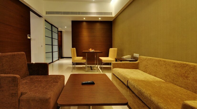 Imagen general del Hotel Platinum, Rajkot. Foto 11