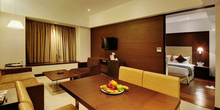 Imagen general del Hotel Platinum, Rajkot. Foto 12