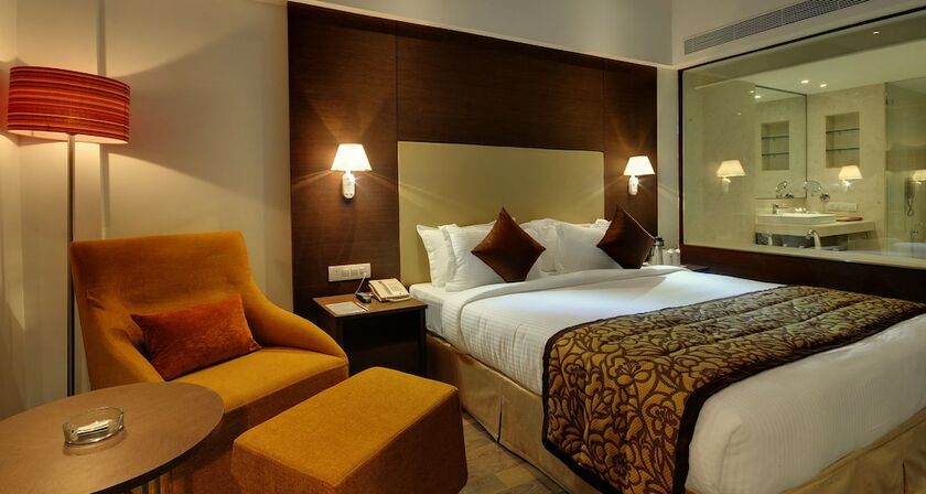 Imagen general del Hotel Platinum, Rajkot. Foto 13