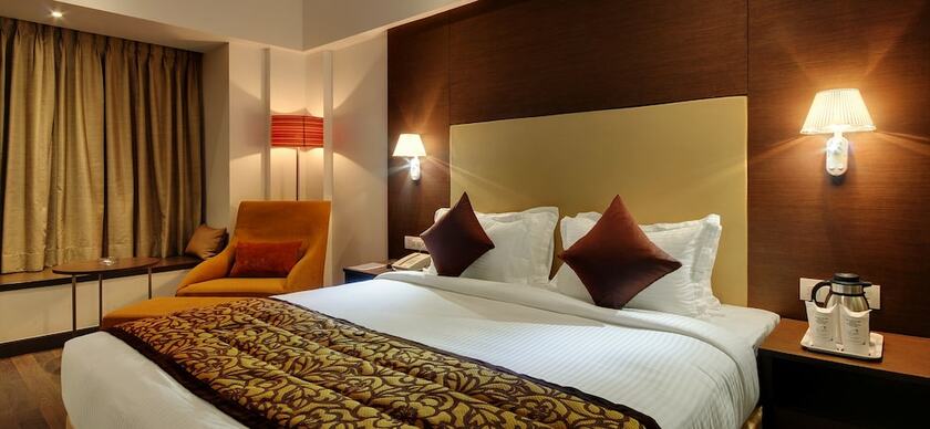 Imagen general del Hotel Platinum, Rajkot. Foto 14