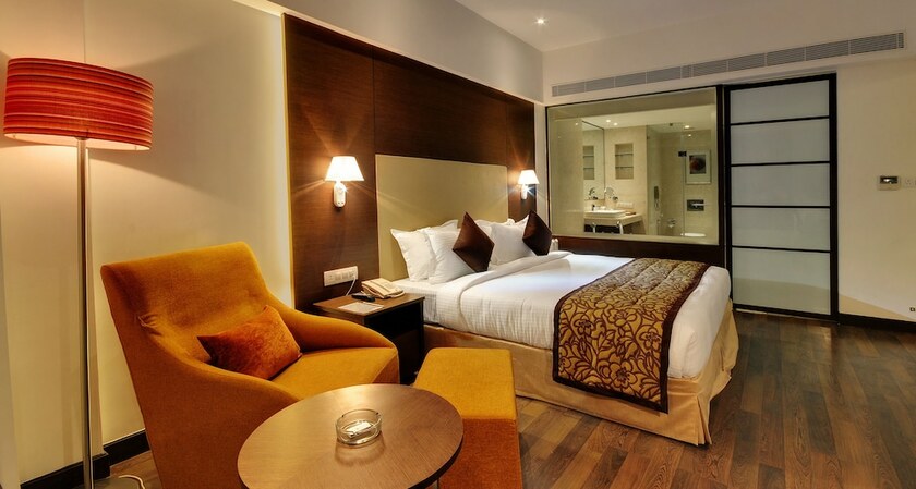 Imagen de la habitación del Hotel Platinum, Rajkot. Foto 19