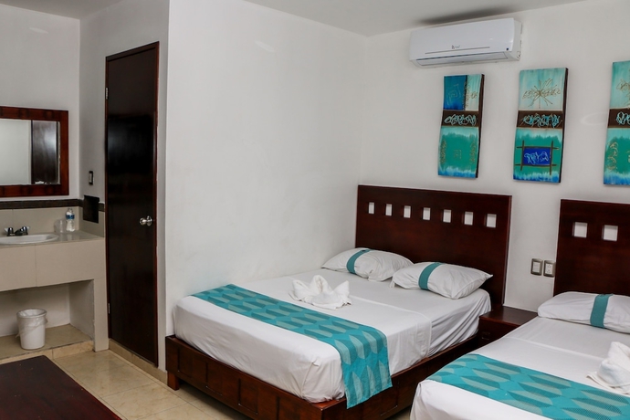 Imagen de la habitación del Hotel Playa Linda, Progreso. Foto 2