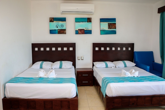 Imagen de la habitación del Hotel Playa Linda, Progreso. Foto 3