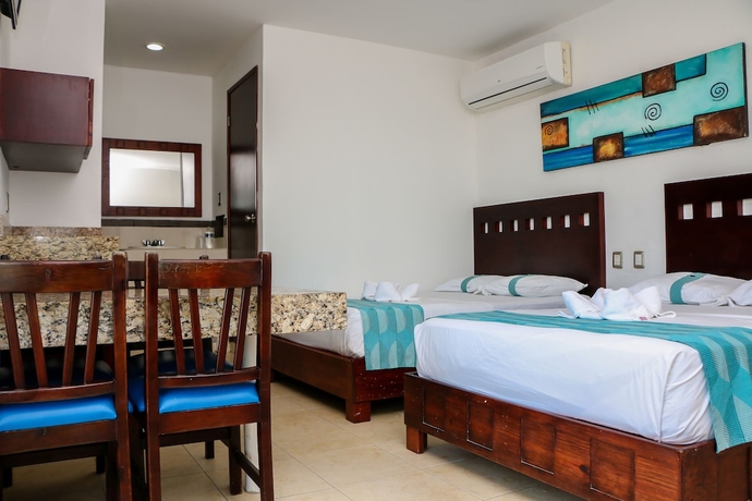 Imagen de la habitación del Hotel Playa Linda, Progreso. Foto 13