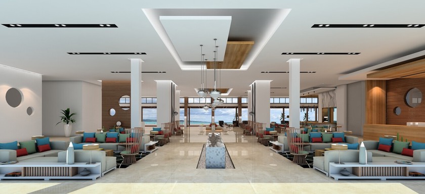 Imagen de los interiores del Hotel Playa Vista Azul. Foto 7