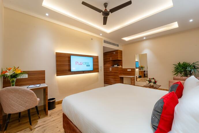 Imagen de la habitación del Hotel Playotel Inn Zirakpur, Chandigarh. Foto 19