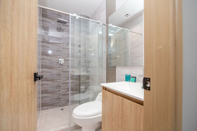Imagen de la habitación del Hotel Plaza Doce. Foto 9