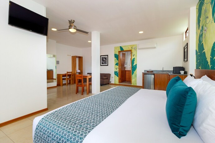 Imagen de la habitación del Hotel Plaza Luna Suites. Foto 20