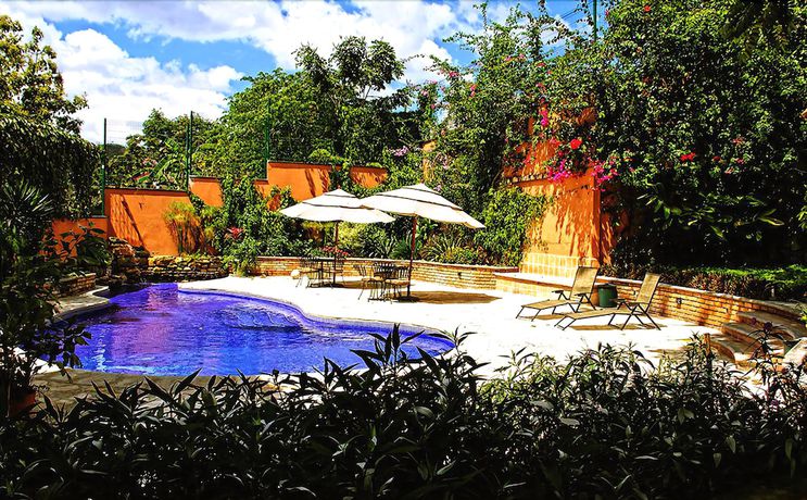 Imagen de la piscina del Hotel Plaza Magdalena. Foto 16