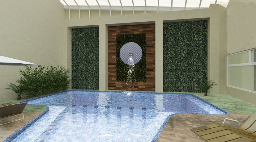 Imagen de la piscina del Hotel Plaza Poblana. Foto 16