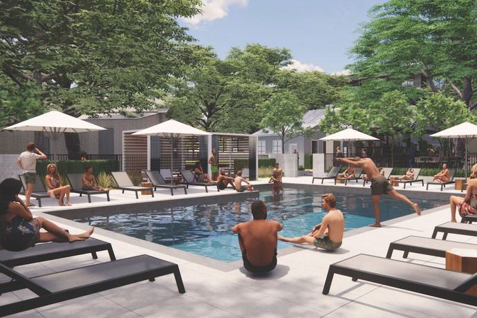 Imagen de la piscina del Hotel Plaza San Antonio and Spa, Autograph Collection. Foto 15