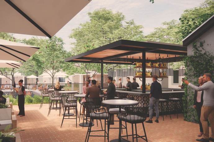 Imagen del bar/restaurante del Hotel Plaza San Antonio and Spa, Autograph Collection. Foto 5