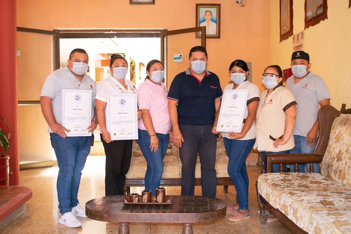 Imagen de los interiores del Hotel Plaza, Ticul. Foto 19