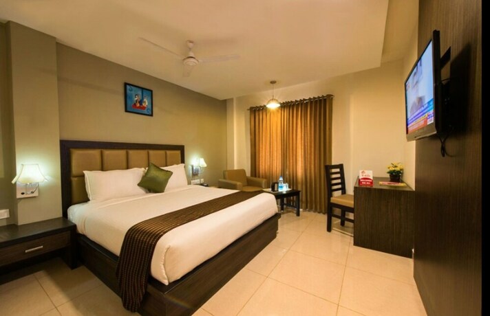 Imagen de la habitación del Hotel Plazza , Trichy. Foto 6