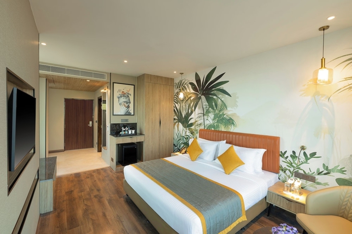 Imagen de la habitación del Hotel Plumes- India Expo Mart. Foto 9