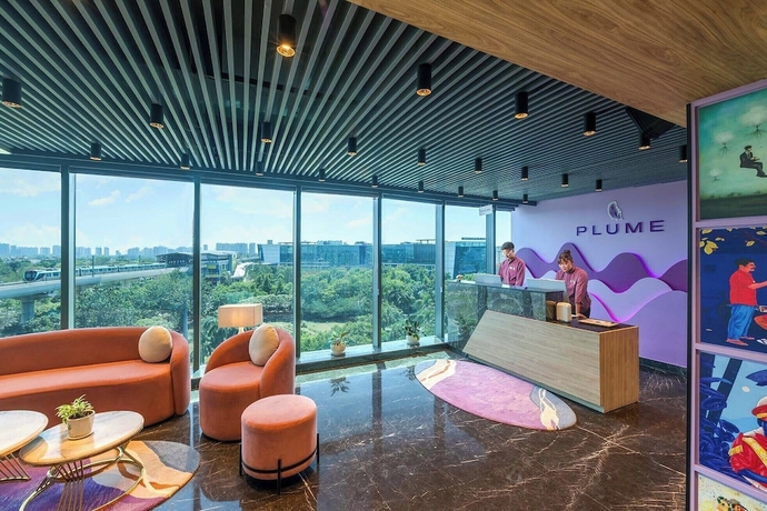 Imagen de los interiores del Hotel Plumes- India Expo Mart. Foto 15