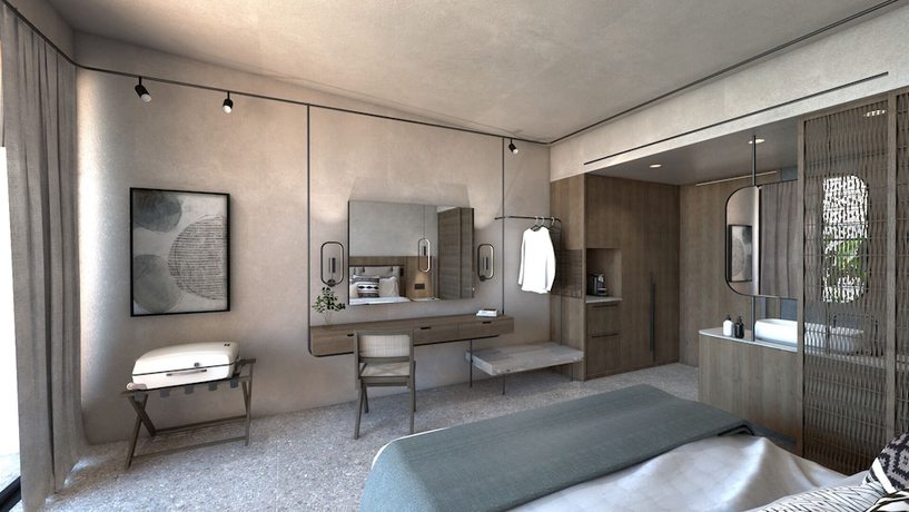 Imagen de la habitación del Hotel Pnoe Breathing Life. Foto 6