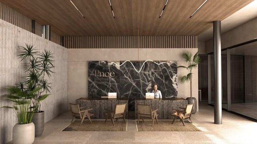 Imagen de los interiores del Hotel Pnoe Breathing Life. Foto 12