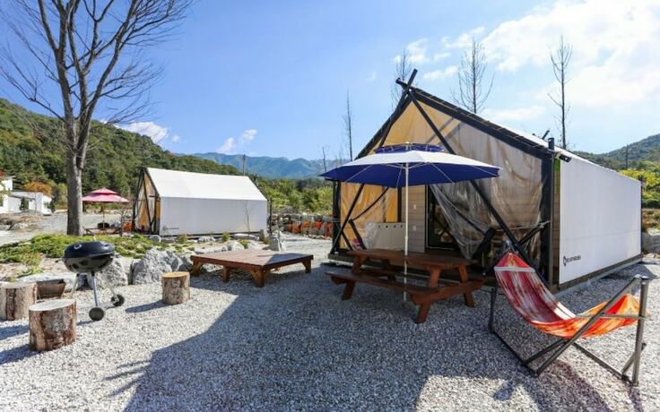 Imagen general del Hotel Pocheon Moonlight Dog Glamping Site. Foto 9