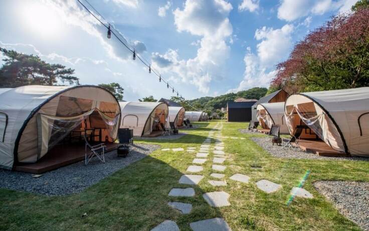 Imagen general del Hotel Pocheon Pureunsan Fairway Glamping. Foto 15