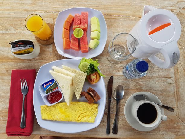 Imagen del bar/restaurante del Hotel Poedja Villa Jimbaran. Foto 6